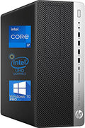 HP EliteDesk 800 G3 Tower Computer, Intel i7-6700, 8GB RAM, 512GB SSD, DisplayPort, DVD-RW, USB-Type-C, Wi-Fi, Bluetooth - Windows 10 Pro (used)