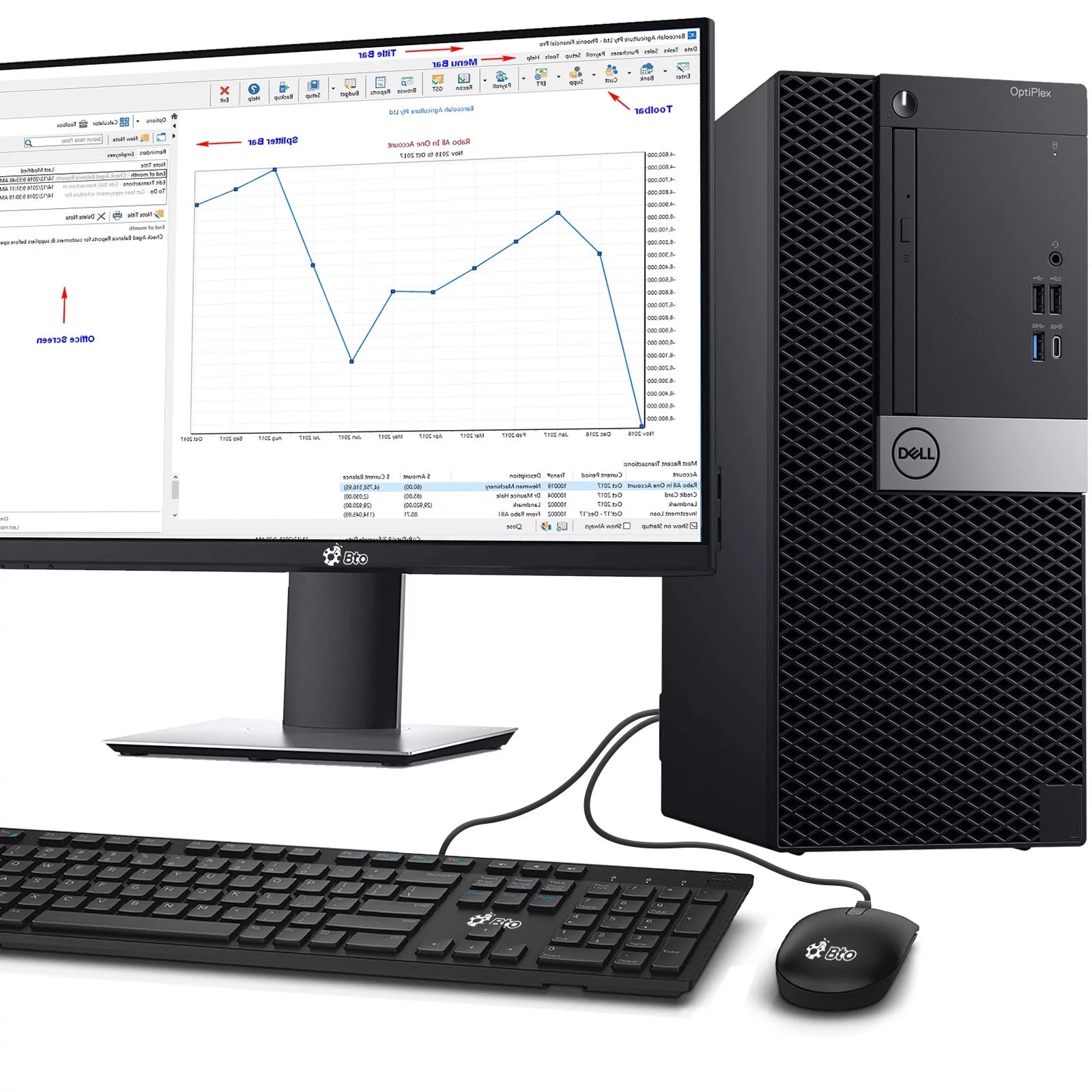 Restored Dell OptiPlex Desktop Computer Tower Intel Hexa Core i7-8700 Processor, 16GB DDR4 Ram, 1TB SSD, New 24 LED Screen Bto Wi-Fi Windows 11