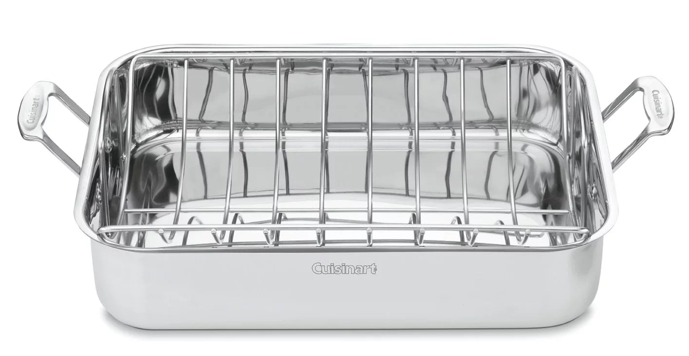 Cuisinart Stainless Steel 16 Roasting Pan with Rack