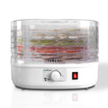 NutriChef Countertop 5 Tray Rack Electric Food Dehydrator Machine (Open Box)