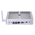 PARTAKER Intel i3 8145U 7th Gen CPU,Powerful Mini Desktop Computer, Fanless Nettop with 16GB DDR4 Ram,512GB SSD,4K 4096x2304, HD Port, LAN, VGA, 4xUSB 3.0, Windows 10 Pro