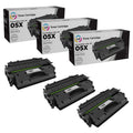LD Compatible Toner Replacements for HP 05X CE505X (Black, 3-Pack)