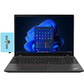 Lenovo ThinkPad T16 Gen 1 16.0 Business Wide UXGA (1920x1200) IPS Laptop (Intel i5-1235U 10-Core, 24GB RAM, 512GB PCIe SSD, Intel UHD, WiFi, Bluetooth, Backlit KB, Win 10 Pro) w/Hub