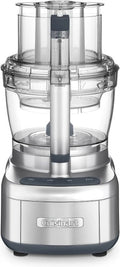 Open Box Cuisinart Elemental Food Processor 13-CUP 4.5 CUP WORK BOWLS FP-13DFR - Silver