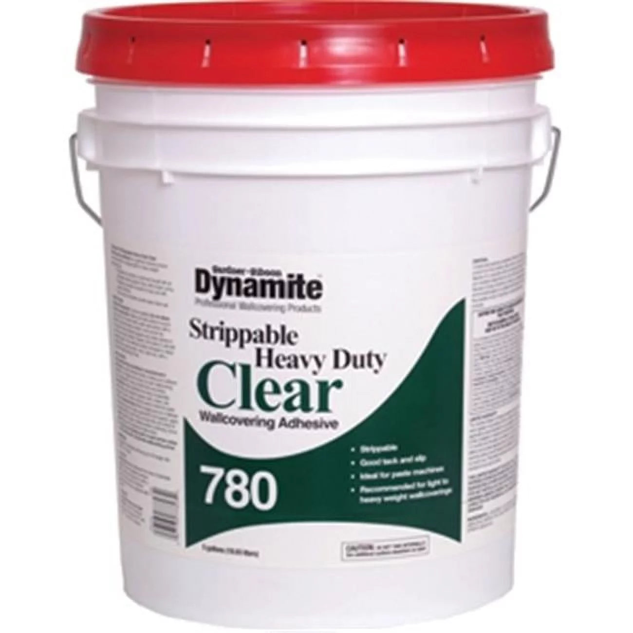 Gardner Gibson 3-30-7780 5 Gallon Clear Dynamite 780 Hd Strippable Wall-covering Adhesive