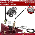 American Shifter  518 Shifter Kit Black 23 in. E Brake Cable Clamp Trim Kit for F398A