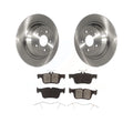 Transit Auto - Rear Disc Brake Rotors And Semi-Metallic Pads Kit For Ford Fusion Lincoln MKZ K8S-101642