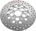 HardDrive 144323 Floating Brake Front Rotor - Stainless Steel Machine Finish