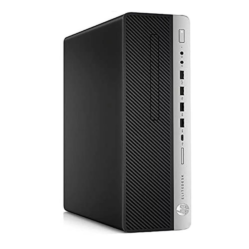 HP EliteDesk 800 G3 SFF Desktop Intel i7-6700 UP to 4.00GHz 16GB DDR4 128GB SSD + 2TB HDD Built in WiFi BT Dual Monitor Wireless Keyboard & Mouse Support Win10 Pro (used)
