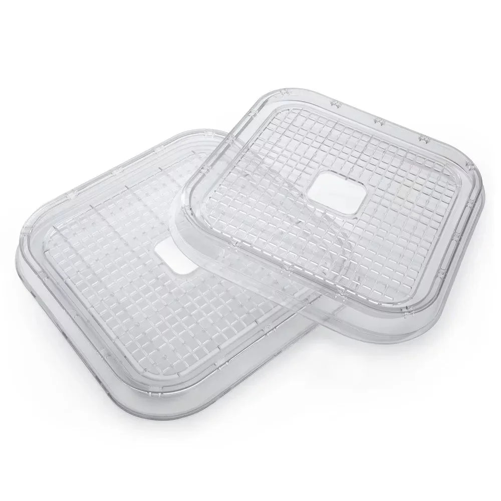Presto? Dehydro? Digital Electric Food Dehydrator | Square Accessories - Add-on Nesting Food Dehydrator Trays (Set of 2)