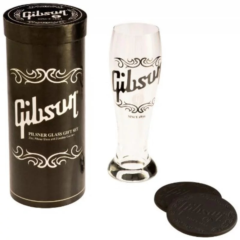 Gibson Logo Pilsner Set