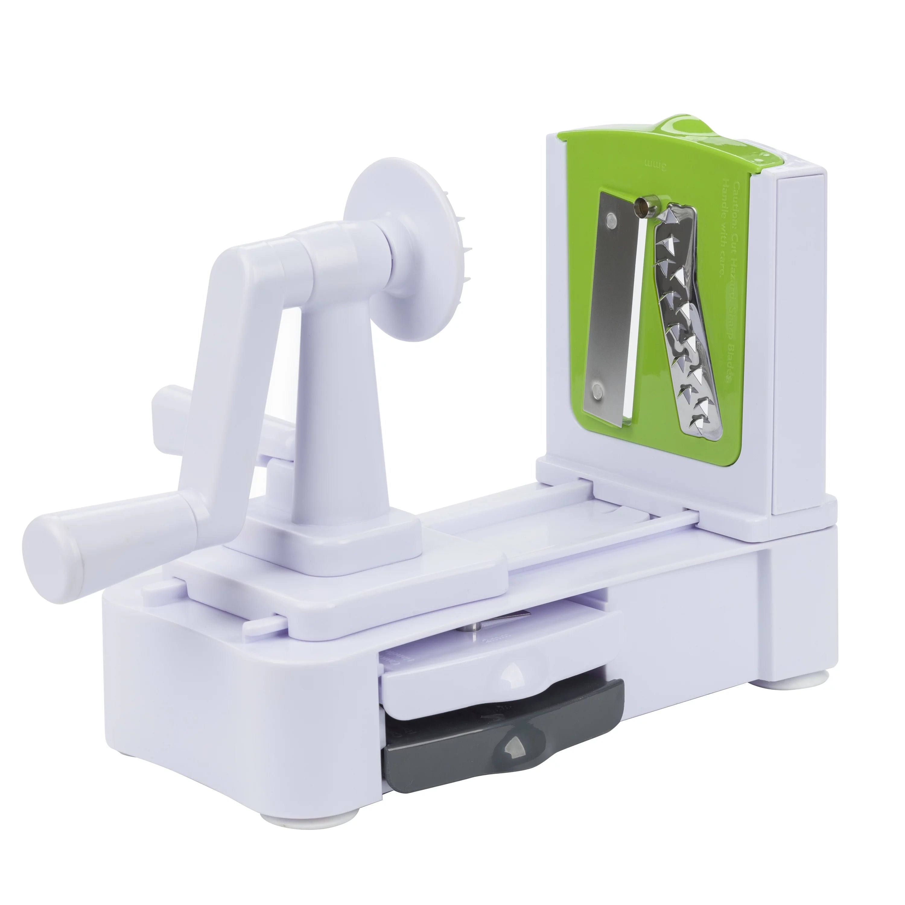 Prep Solutions Deluxe Spiral Cutter White Stainless Steel Blades