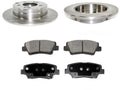 Rear Brake Pad and Rotor Kit - Compatible with 2011 - 2016 Kia Optima 2012 2013 2014 2015