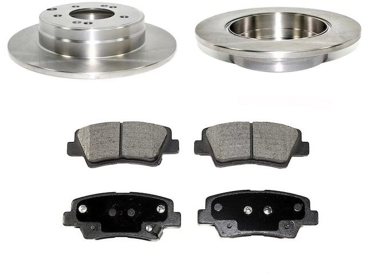 Rear Brake Pad and Rotor Kit - Compatible with 2011 - 2016 Kia Optima 2012 2013 2014 2015