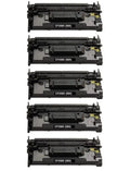 PrinterDash Compatible Replacement for Troy MICR M404DN/M404N Secure MICR Secure High Yield Toner Cartridge (5/PK-10000 Page Yield) (02-81586-001_5PK)