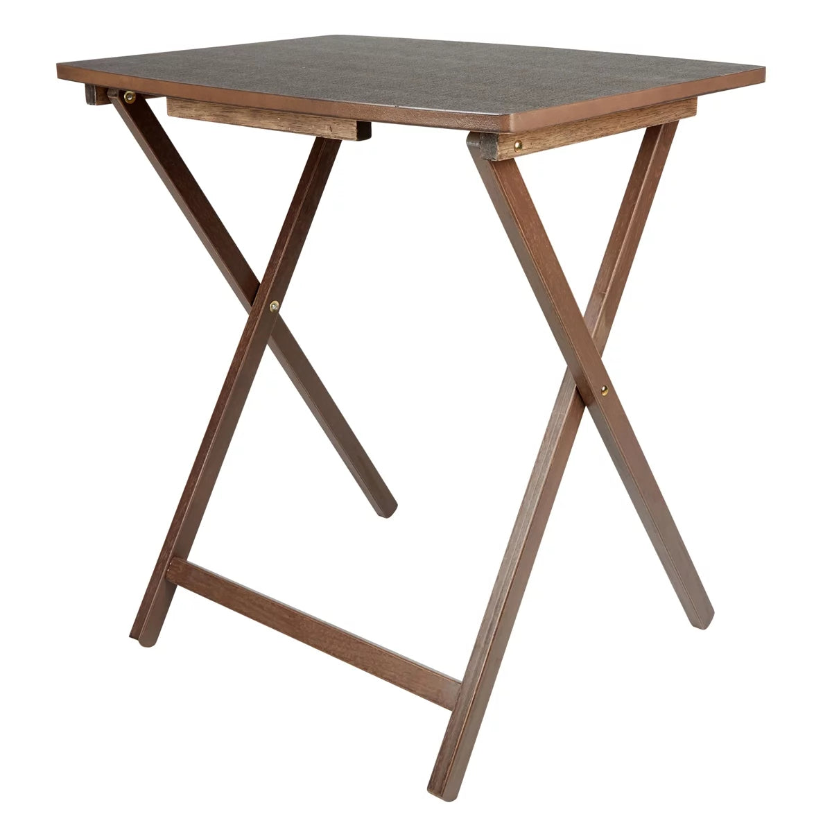 Mainstays Indoor Single  Folding XL Oversized Tv Tray Table 24L x 18W x 26¡°H
