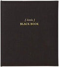 C.R. Gibson Black 'Little Black Book' Refillable 6-Ring Address Book, 440 Entries, 6.5 W x 7.25 L