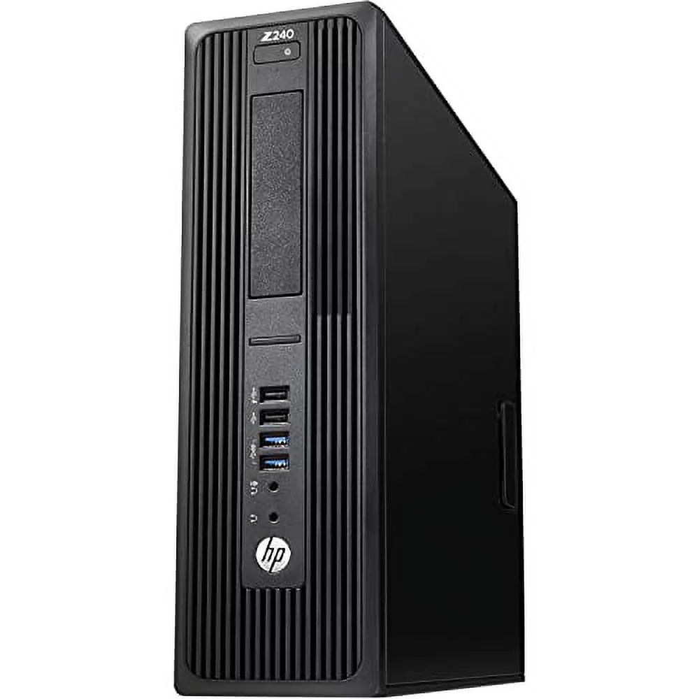 HP Z240 SFF Computer Premium Workstation Desktop PC, Intel Core i7-6700 3.40GHz Processor, | 16GB Ram, 512GB SSD | WiFi & Bluetooth, HDMI, Windows 10 Pro (used)