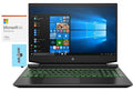 HP Pavilion 15z Gaming & Entertainment Laptop (AMD Ryzen 5 5600H 6-Core, 8GB RAM, 2TB HDD, GTX 1650, 15.6 Full HD (1920x1080), WiFi, Win 11 Pro) with MS 365 Personal, Hub