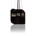 Enerwave Z-Wave Plus Relay, Smart Switch Wireless Remote Control to Lights and Ceiling Fans, 120-277VAC, 10A, Neutral Wire Required, ZWN-RSM1-PLUS, Black