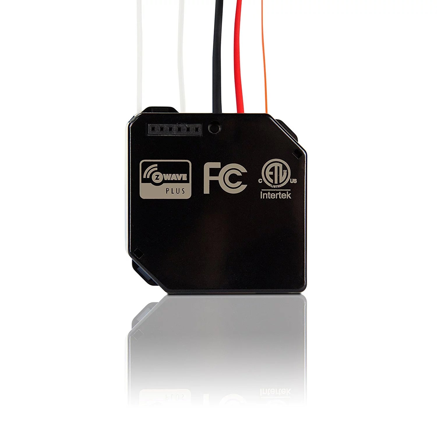 Enerwave Z-Wave Plus Relay, Smart Switch Wireless Remote Control to Lights and Ceiling Fans, 120-277VAC, 10A, Neutral Wire Required, ZWN-RSM1-PLUS, Black