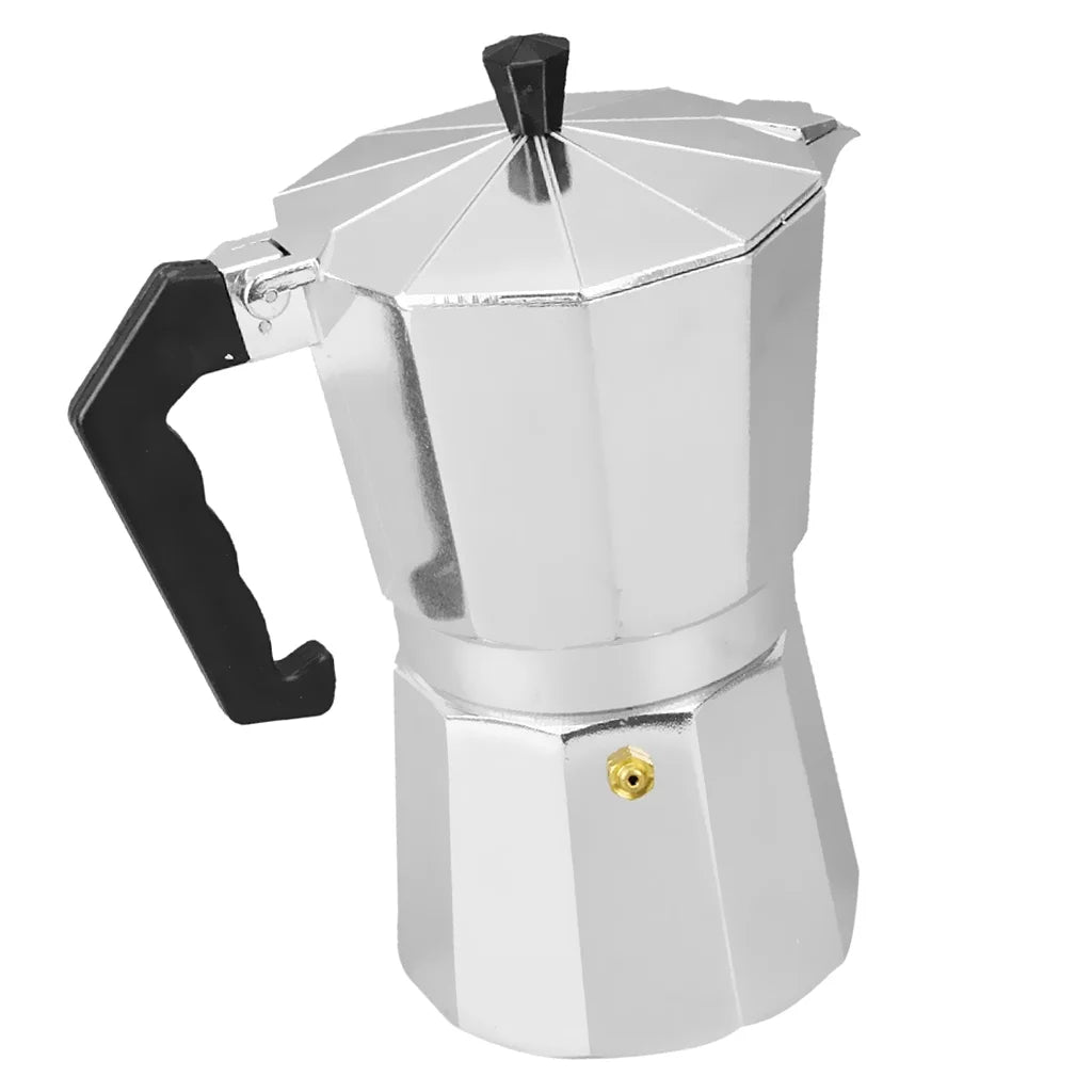 Aluminum Coffee Maker Pot Top Expresso Latte , 6 Cups