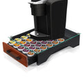 Saratoga Home K-Cup Storage Drawer Compatible with Keurig Brewers, Solid Steel and Real Wood