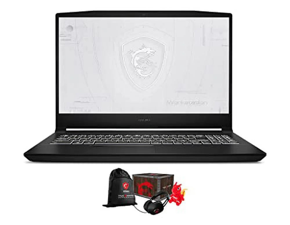 MSI WF66 11UJ-267 Workstation Laptop (Intel i7-11800H 8-Core, 16GB RAM, 2TB SATA SSD, RTX A2000, 15.6 Full HD (1920x1080), WiFi, Bluetooth, Webcam, 1xUSB 3.2, Win 10 Pro) with Loot Box