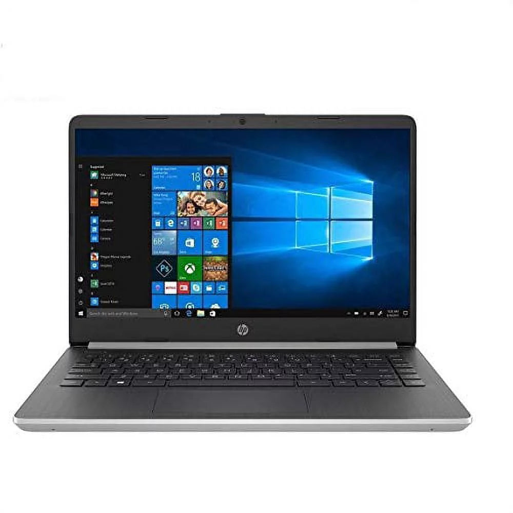 HP 14 Laptop Computer 14 IPS WLED-Backlit FHD 10th Gen Intel Core i5-1035G4 Up to 3.7GHz 4GB DDR4 RAM 128GB SSD Bluetooth 5.0 HDMI Windows 10 Professional Silver