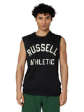 Russell Athletic Men's & Big Men's Archover Straight Graphic Muscle, Sizes S-4XL