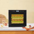 Food Dehydrator Stainless Steel Fruit Meat Dryer Dehydrator Machine Timer 700W 6Tray /8 Tray