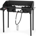 OuterMust Double Propane Burner Gas Stove for Outdoor Cooking Perfect for Home Brewing, Crawfish Boiler, Turkey Frying, Camping and Family Use