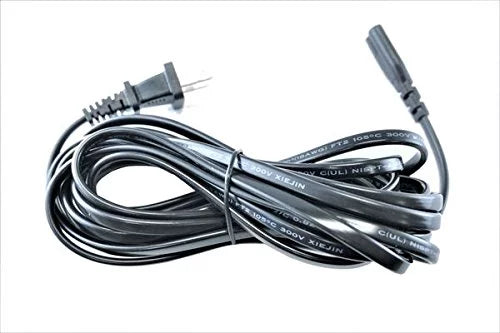OMNIHIL 30 Foot Long AC Power Cord Compatible with Hello Kitty Mini Fridge