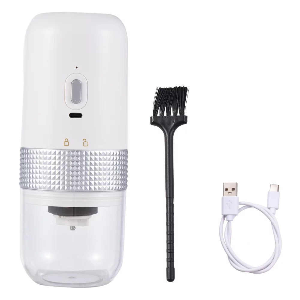 Shinysix Electric grinder,Burr Coffee 13W bean burr coffee 200ml USB Reable Coffee Bean Brush Coffee 13W 200ml coffee bean burr coffee bean Portable coffee bean Coffee HUIOP Portable Burr