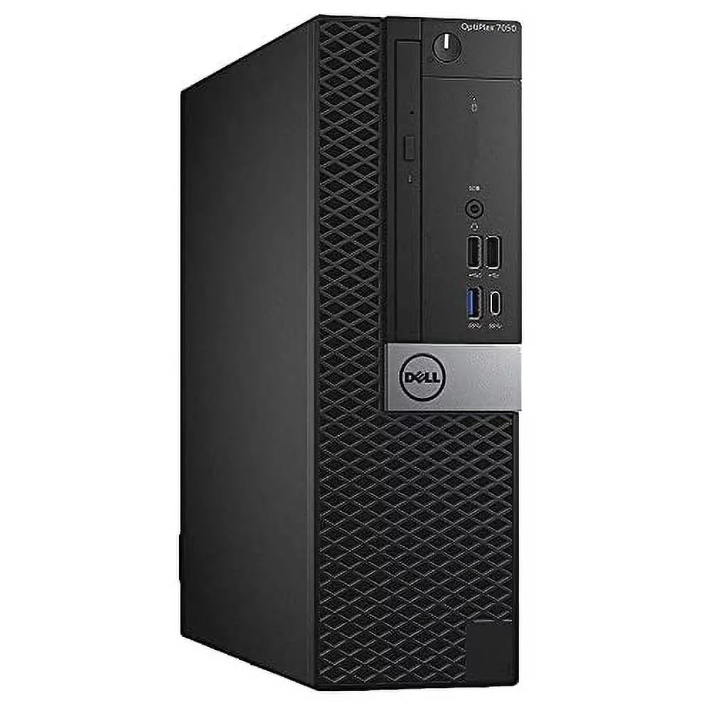 Dell 7050 SFF Desktop Intel i7-6700 UP to 4.00GHz 16GB DDR4 New 512GB NVMe SSD + 2TB HDD Built-in AX200 Wi-Fi 6 BT Dual Monitor Support Wireless Keyboard and Mouse Win10 Pro (used)