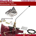 American Shifter  4L60 Shifter Kit 16 in. E Brake Cable Clamp Trim Kit for CF05A