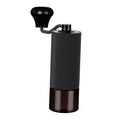 Hand Crank Coffee Grinder, Conical Burr Mill, Stainless Steel Core Hand Coffee Mill Hand Crank Coffee Mill for Camping Outdoor Black