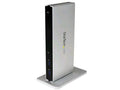 StarTech.com Dual Monitor USB 3.0 Docking Station w/ DVI to VGA & HDMI Adapters, 5x USB 3.0 & Audio - Vertical DVI Dock for Mac & Windows (USB3SDOCKDD) - Docking station - USB - DVI - GigE - for P/N: ARMBARDUO, ARMDUAL, ARMDUAL30, ARMSLIMDUO, TB33A1C