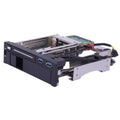 Walmeck Dual Bay 3.5 + 2.5 Inch  III Hard Drive HDD & SSD Tray Caddy Internal Mobile Rack Enclosure Docking Station with USB 3.0 Port Hot Swap