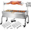 Roaster BBQ Rotisserie Electric Grill W/ Lockable Wheels
