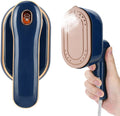 Portable Iron Steamer for Clothes, Compact Travel Size Mini Steamer,180¡ã Foldable Small Iron, 970W Handheld Steamer Support Dry and Wet Ironing for Home Travel College (Dark Blue)