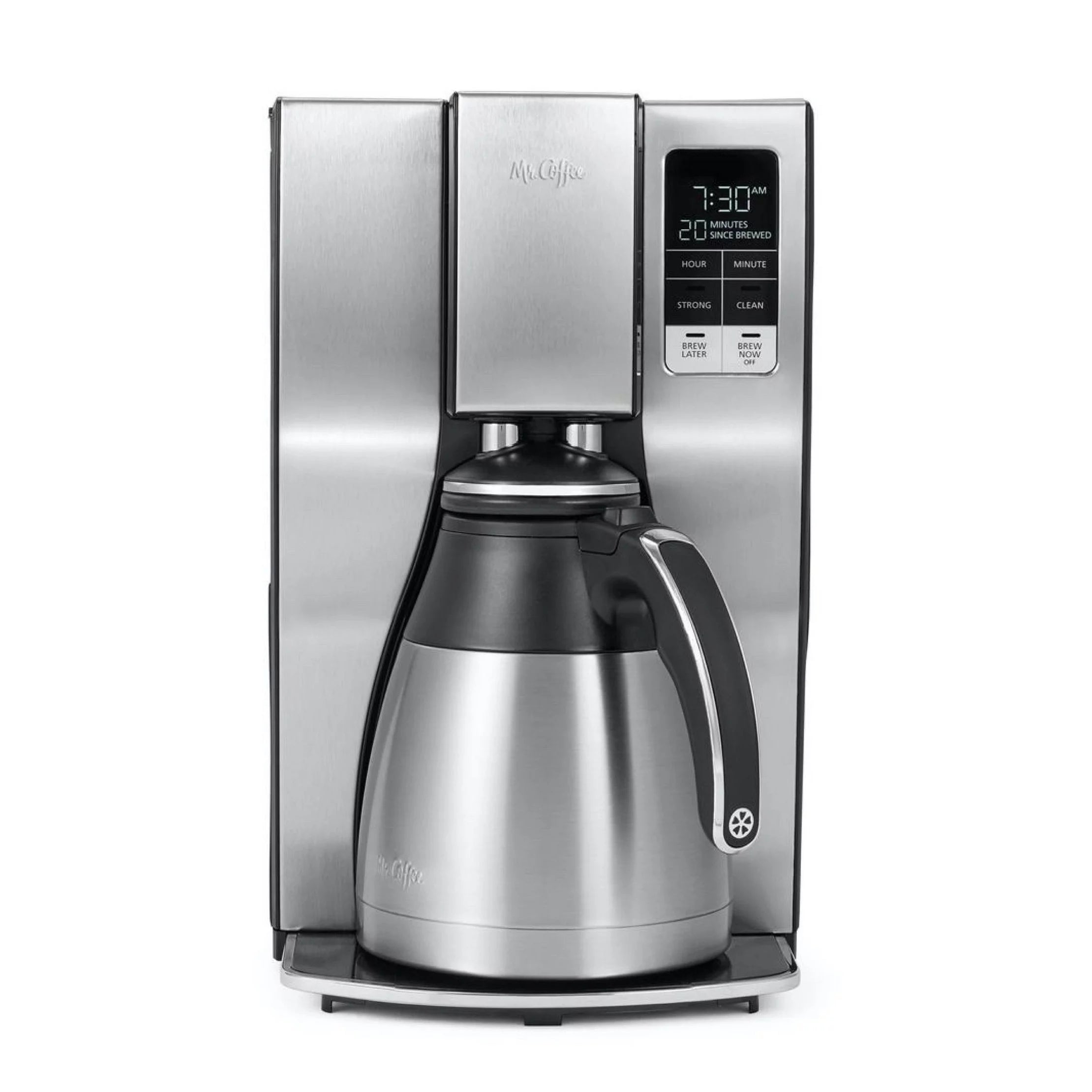 Stainless Steel 10-Cup Programmable Coffee Maker
