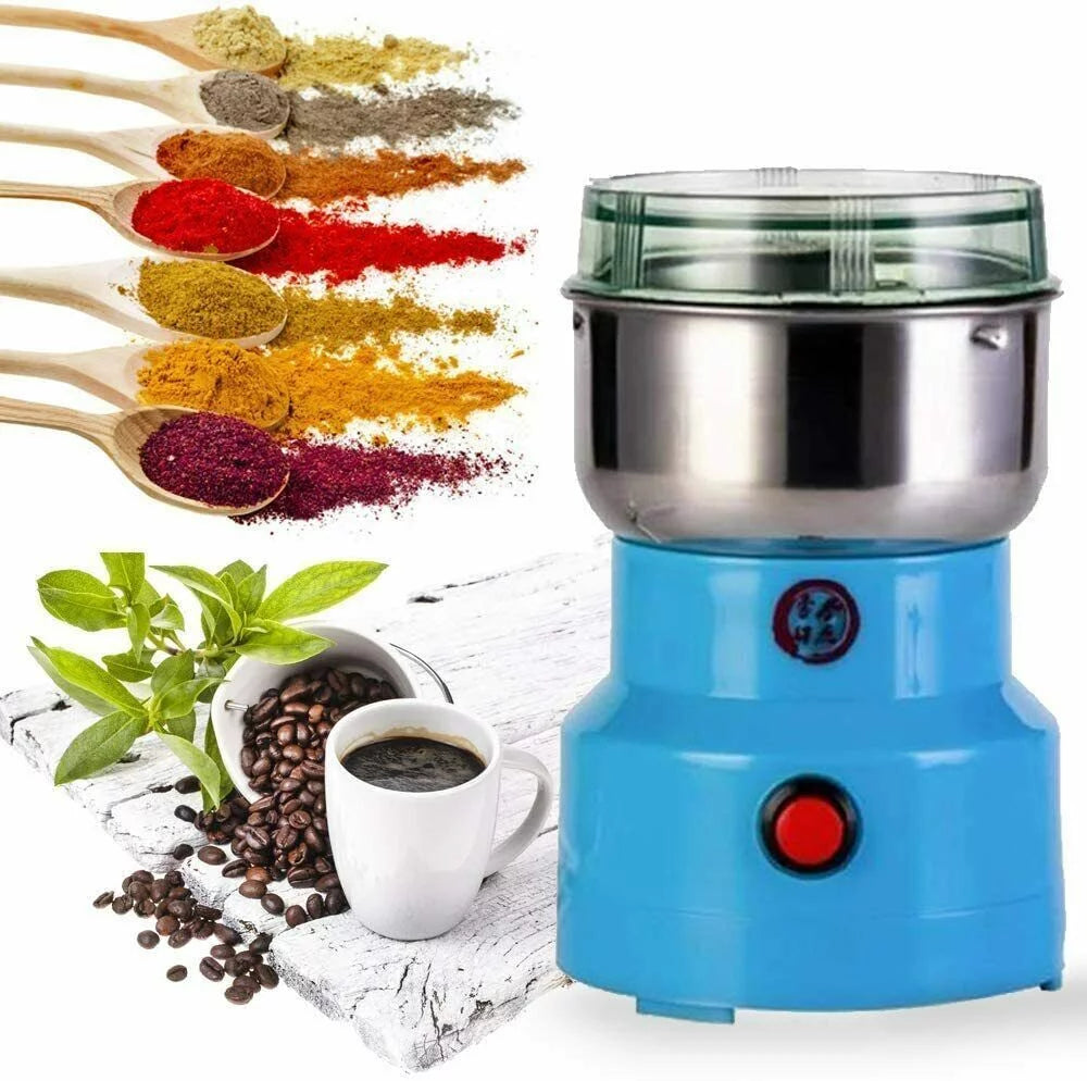 Multifunctional Electric Grinder, Spice Vanilla Nut Crusher, Coffee Bean Spice Powder Grinding, 250W