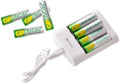 8 GP Recyko AA 2000mAh NiMH 1.2V Rechargable Batteries with AA and AAA USB Charger