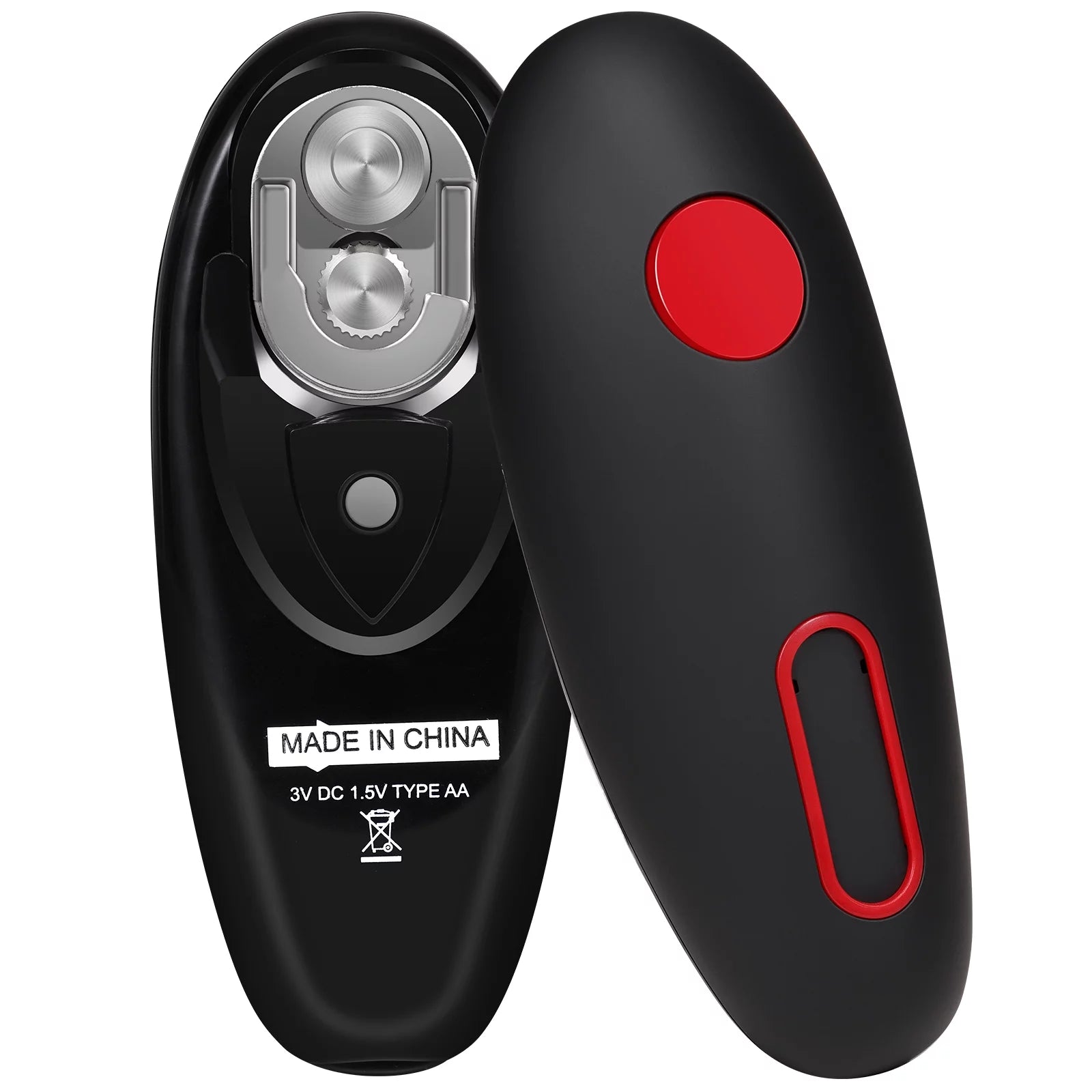 DOTSOG Electric Can Opener for Kitchen, Hand Held Automatic Can Opener with Smooth Edge, [Battery Operated] can openers prime for seniors with arthritis (Black)