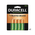 8-Pack AA Duracell Rechargeable (DX1500) Batteries (2500 mAh)