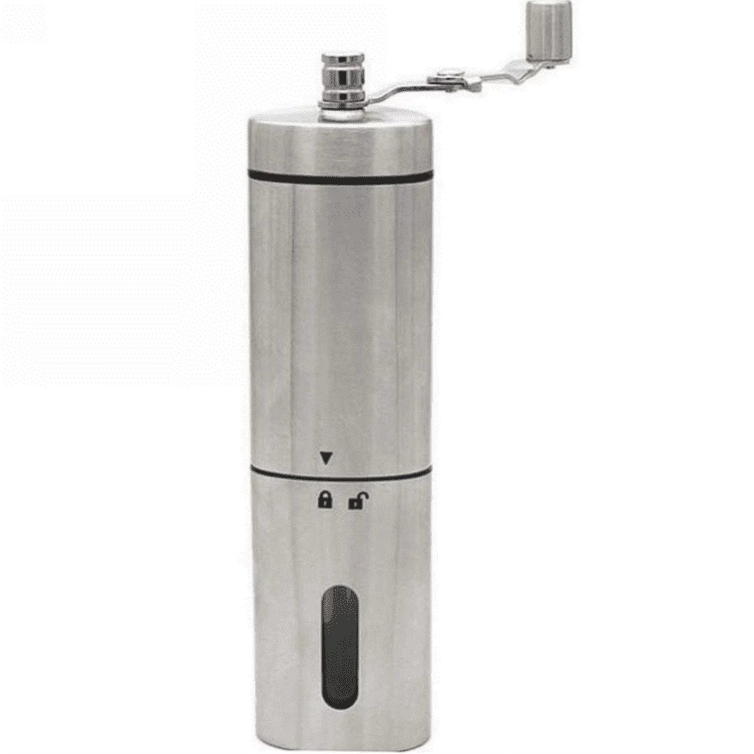Mini Stainless Steel Manual Hand Crank Coffee Beans Peppers Seeds Grinder Mill