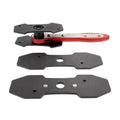 ABN | Ratcheting Caliper Piston Tool ¨C 4 in 1 Disc Brake Caliper Spreader Tool