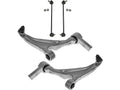 Front Lower Control Arm Ball Joint and Sway Bar Link Kit - 4 Piece - Compatible with 2009 - 2015 Honda Pilot 2010 2011 2012 2013 2014