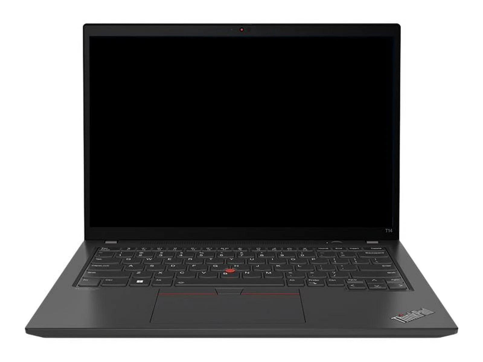 Lenovo ThinkPad T14 Gen 3 21AH - 180-degree hinge design - Intel Core i5 - 1250P / up to 4.4 GHz - Win 11 Pro - Intel Iris Xe Graphics - 16 GB RAM - 1 TB SSD TCG Opal Encryption, TLC - 14 IPS touchscreen 1920 x 1200 - Wi-Fi 6E - thunder black - kbd: